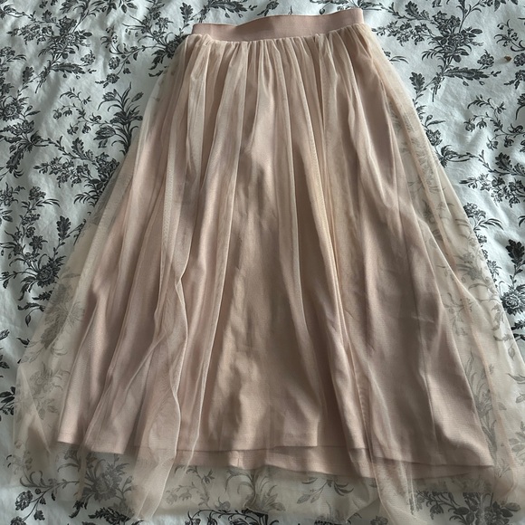 H&M Pink Tulle Midi Dress - Picture 9 of 9
